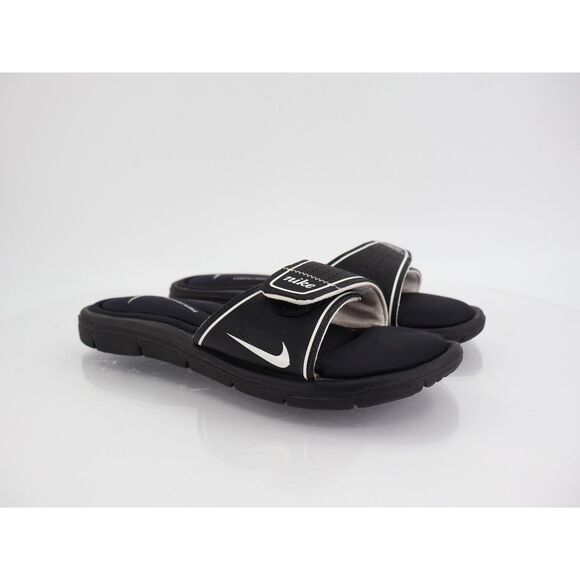 Nike Comfort Footbed Slides Sandals Flip Flops Women's Size 9 Black - Picture 1 of 11